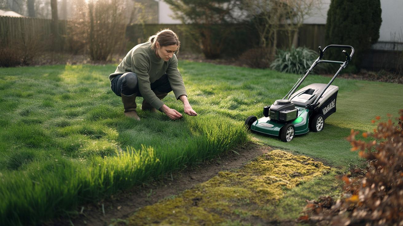 Jedna marcowa zasada na trawnik: zastosuj ją, a trawa zagęści się sama