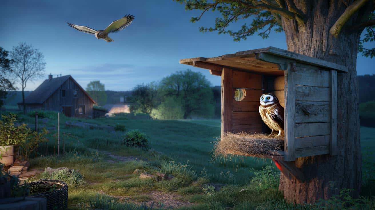 Jedna prosta rzecz w ogrodzie, która może uratować życie sowom