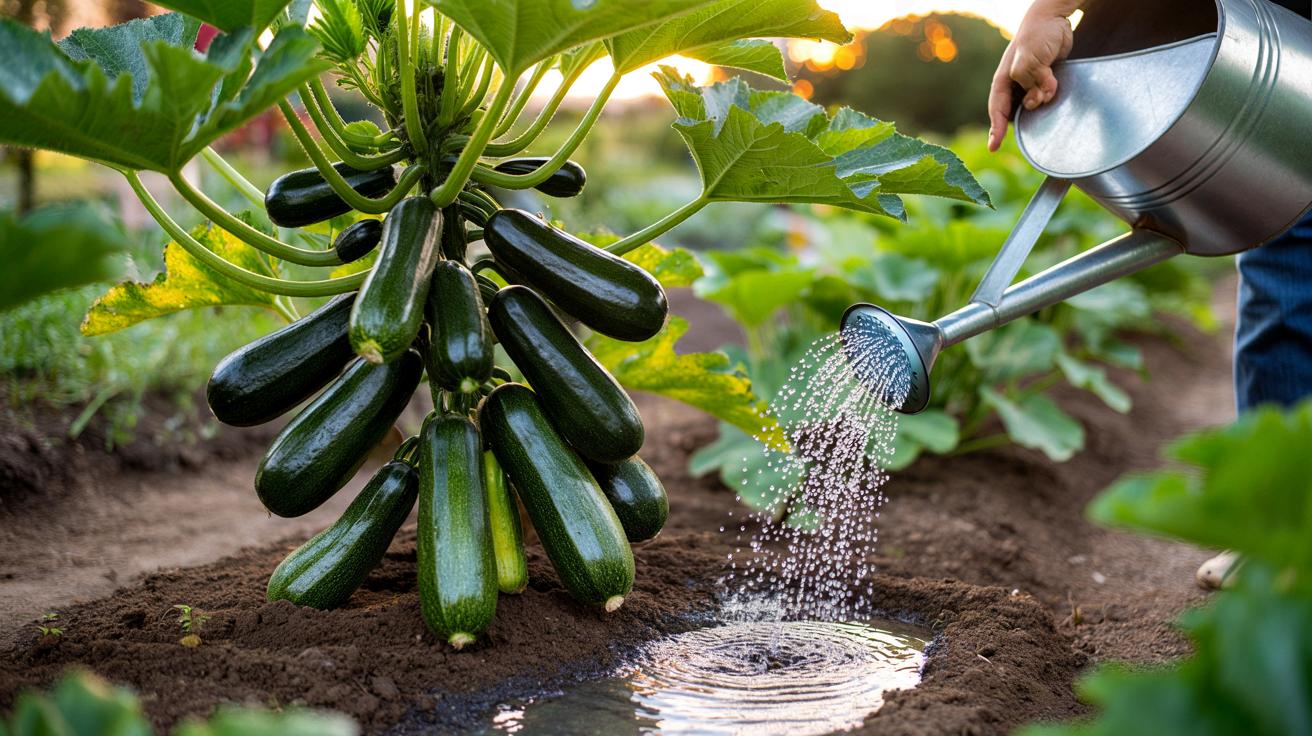 Jedna prosta zmiana w podlewaniu cukinii. Z jednego krzaka nawet 5 kg
