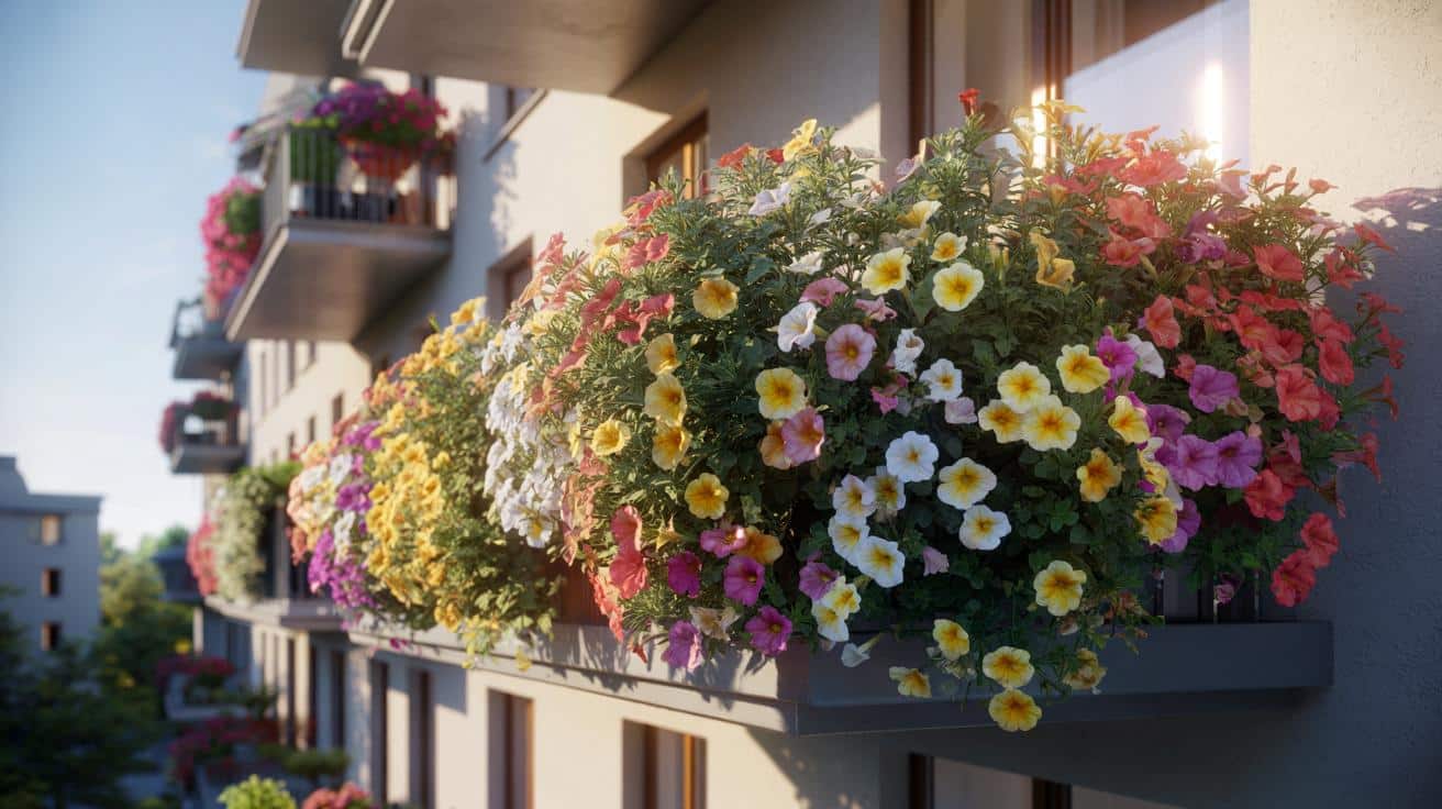 Jedna roślina, a balkon zmienia się w kolorową kaskadę całe lato