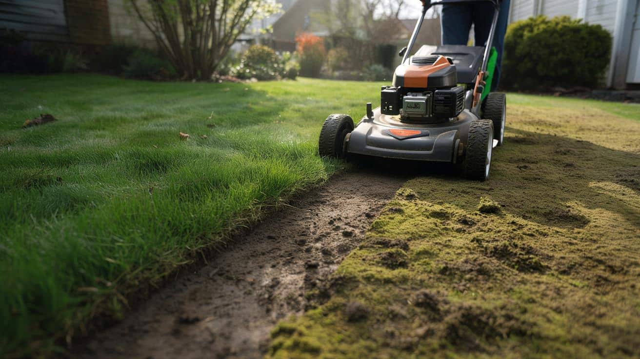 Jedna wiosenna pomyłka z kosiarką, która rujnuje trawnik na cały sezon