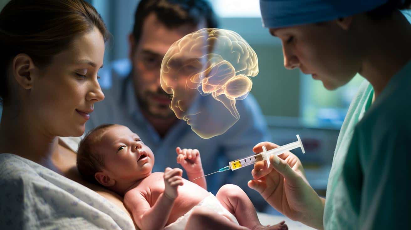 Jedna zastrzyk po porodzie ratuje mózg dziecka. Coraz więcej rodziców z niego rezygnuje