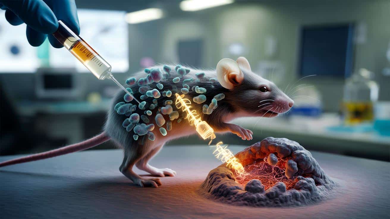 Jedna zastrzyk zmienia odporność w broń przeciw rakowi. Przełom na myszach
