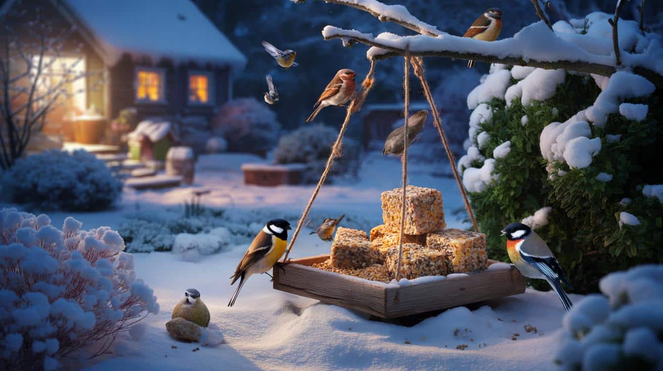 Jedno proste jedzenie ratuje ptaki w najmroźniejsze noce