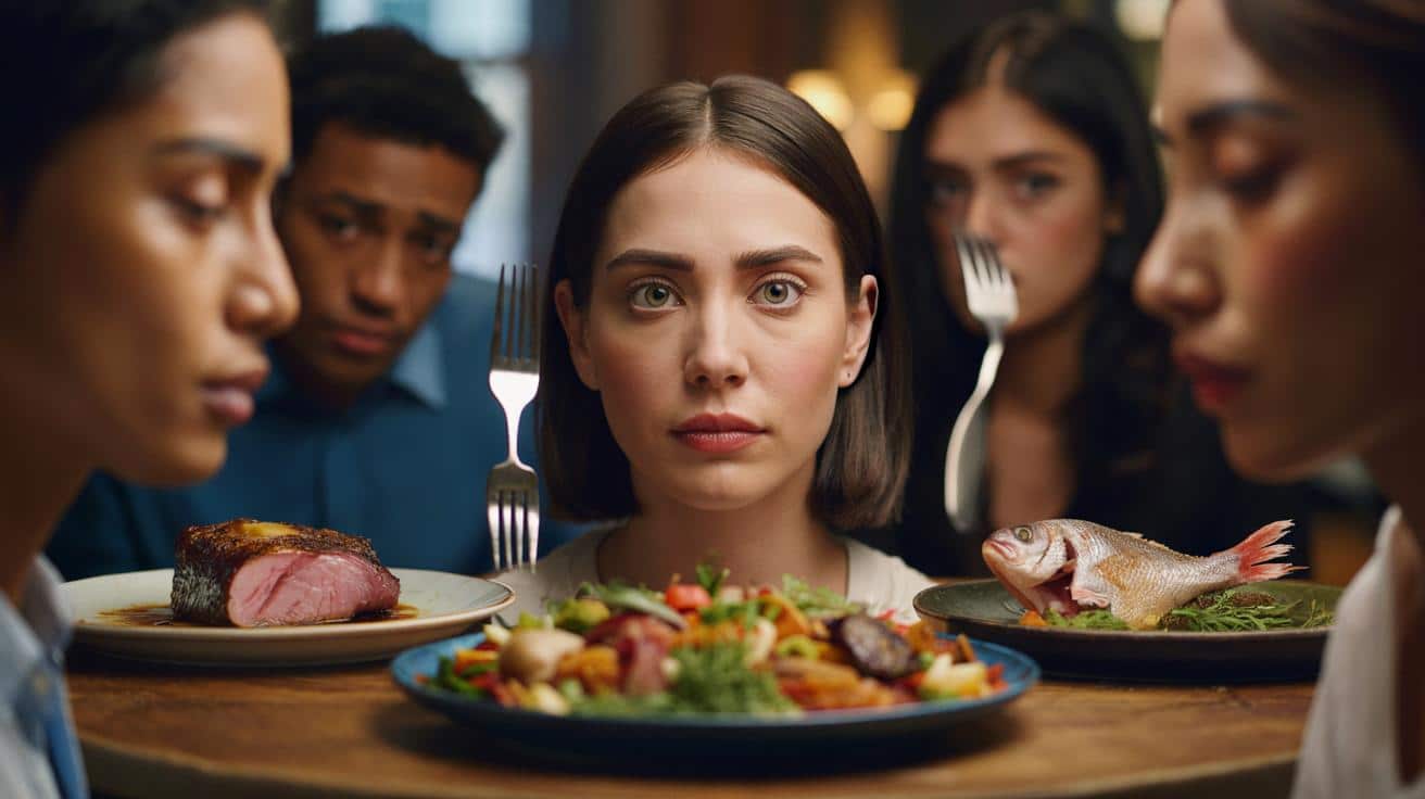 Jedno zdanie przy stole. Po nim nikt już nie pyta, „czemu nie jesz mięsa?”