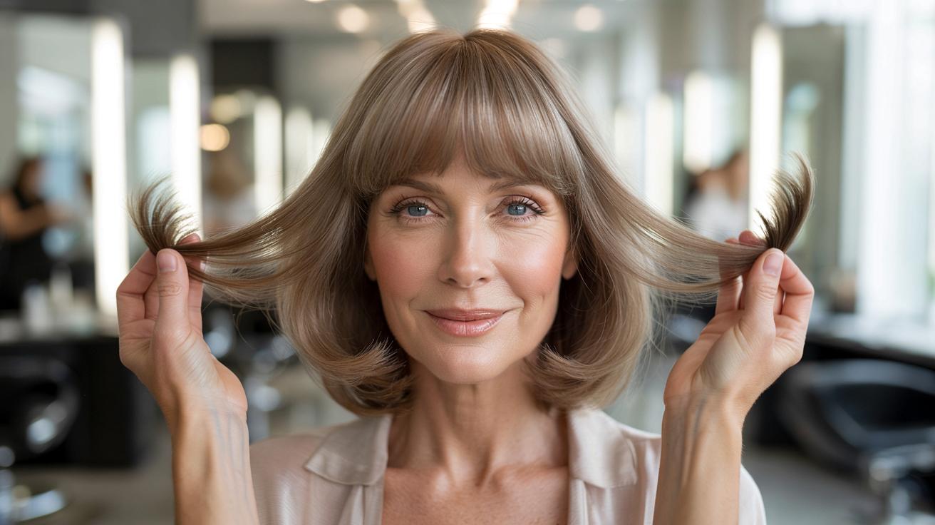Jestem fryzjerem: jedna grzywka po 60. roku życia odmładza jak lifting