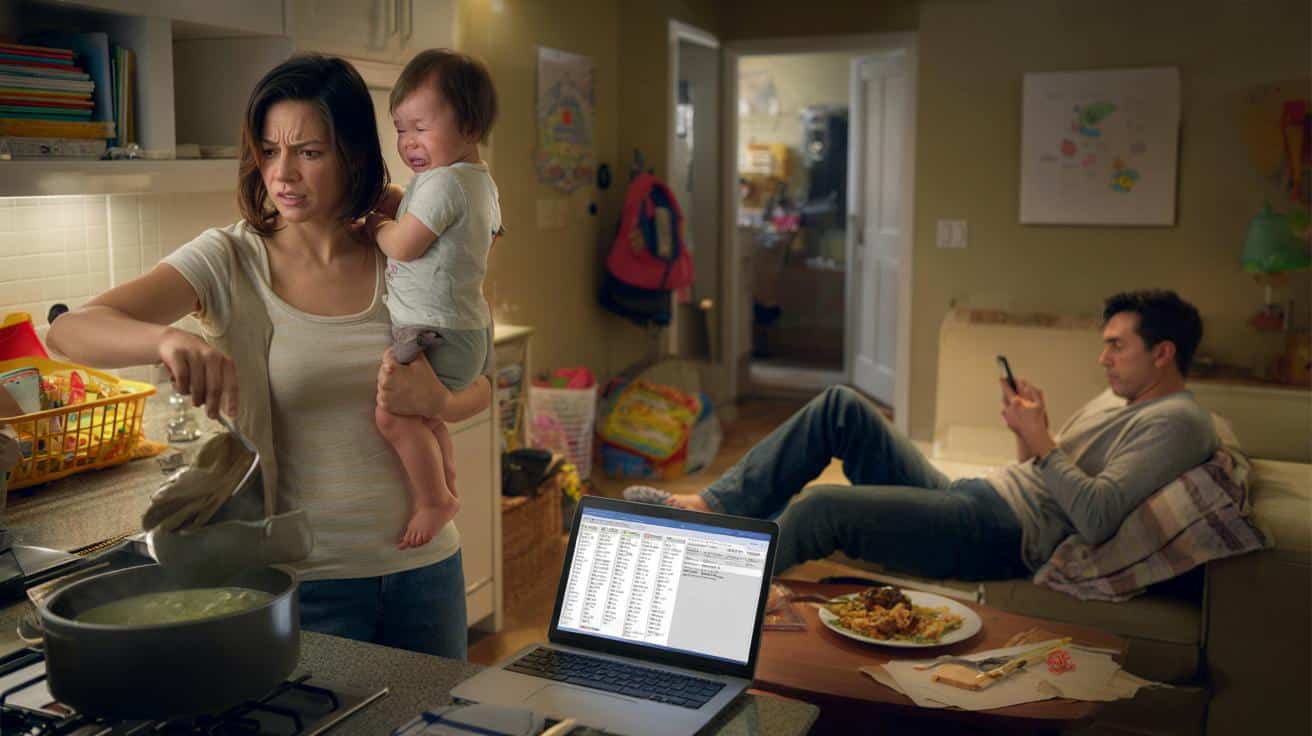 „Jestem wykończony, zajmij się tym” – dlaczego ta wymówka coraz bardziej wkurza partnerki