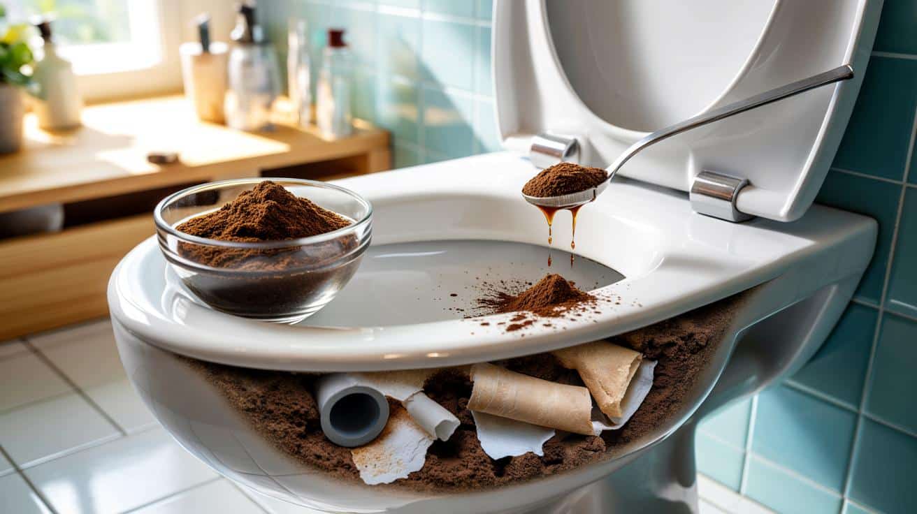 Kaffeesatz w toalecie: sprytny trik czy proszenie się o kłopoty?