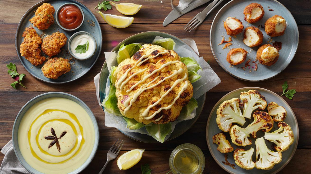 Kalafior na nowo: 5 prostych pomysłów, które odmienią obiad