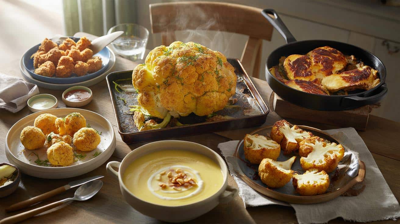 Kalafior na nowo: 5 zaskakujących przepisów, które odmienią zimowy obiad