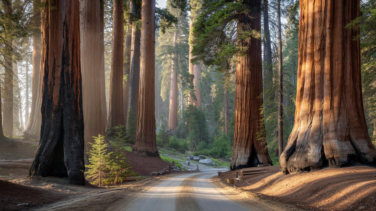 Kalifornia bez tłumów: spokojny las sekwoi zamiast zatłoczonego parku narodowego
