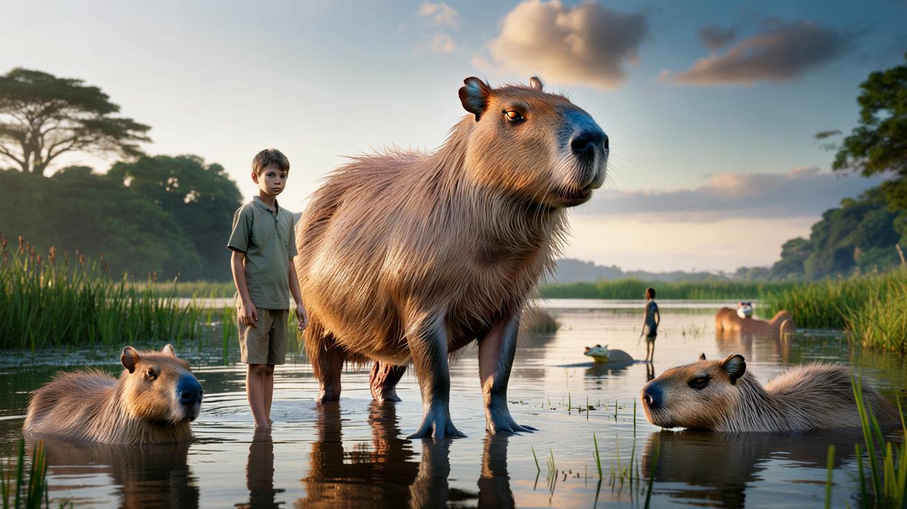 Kapibara waży tyle co nastolatek. Największy gryzoń planety zaskakuje naukowców