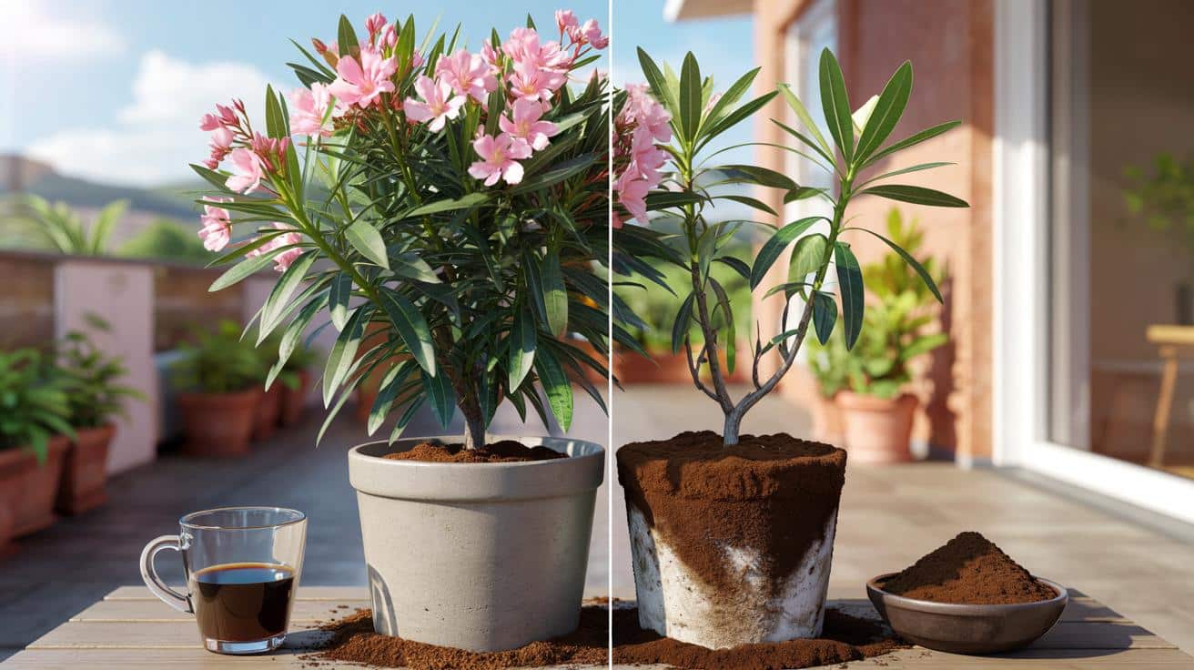 Kawa czy trucizna? Jeden błąd z fusami wykańcza oleandra