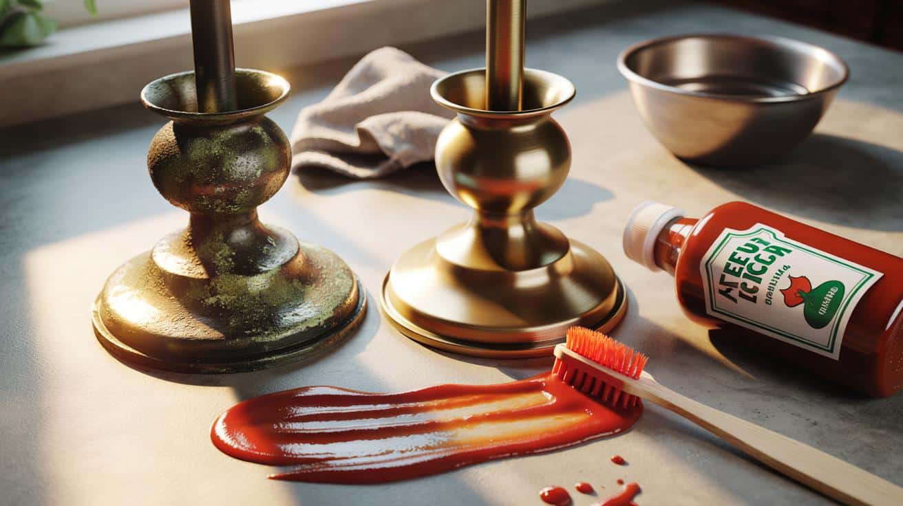 Ketchup zamiast pasty do metalu? Ten trik czyści w 15 minut