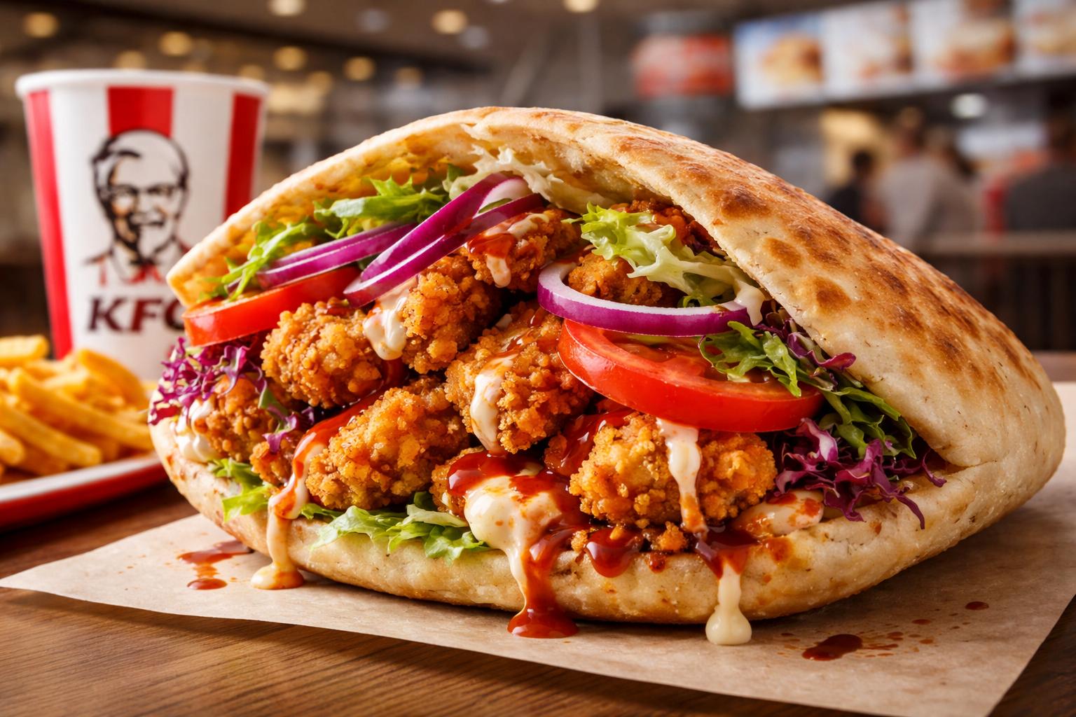 KFC wchodzi w kebaby. „Krispy Kebab” ma namieszać na rynku fast foodów