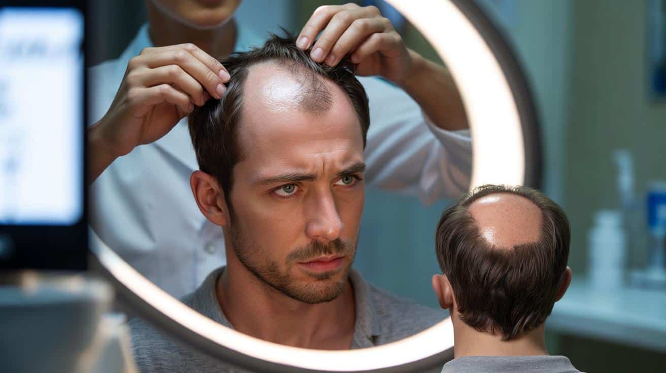 Kiedy facet po trzydziestce łysieje w kilka tygodni: lekarze ostrzegają