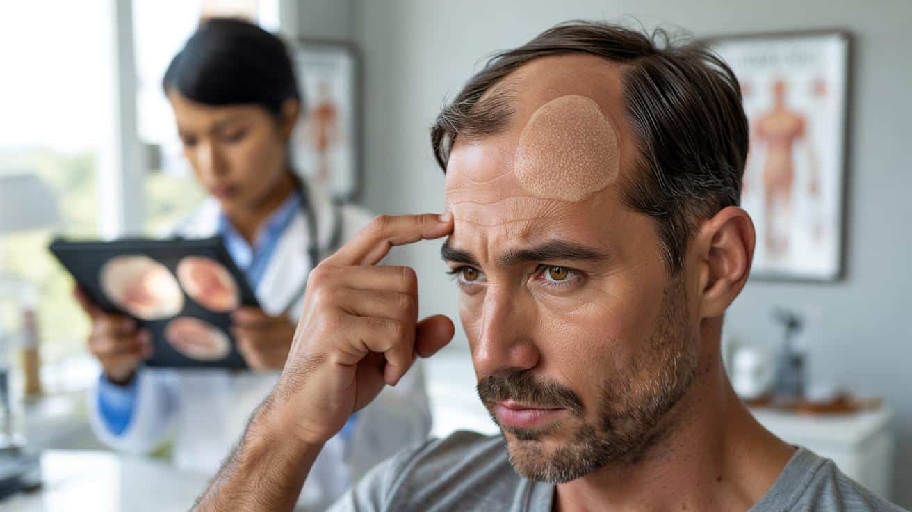 Kiedy facet po trzydziestce nagle łysieje: nie zawsze geny