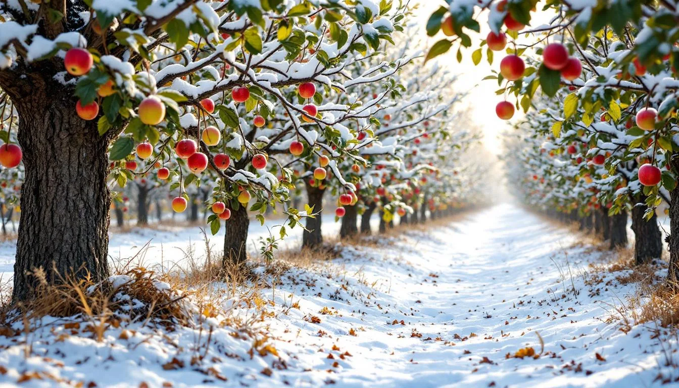 Kiedy, jak i czym nawozić jabłonie, czereśnie i grusze zimą?