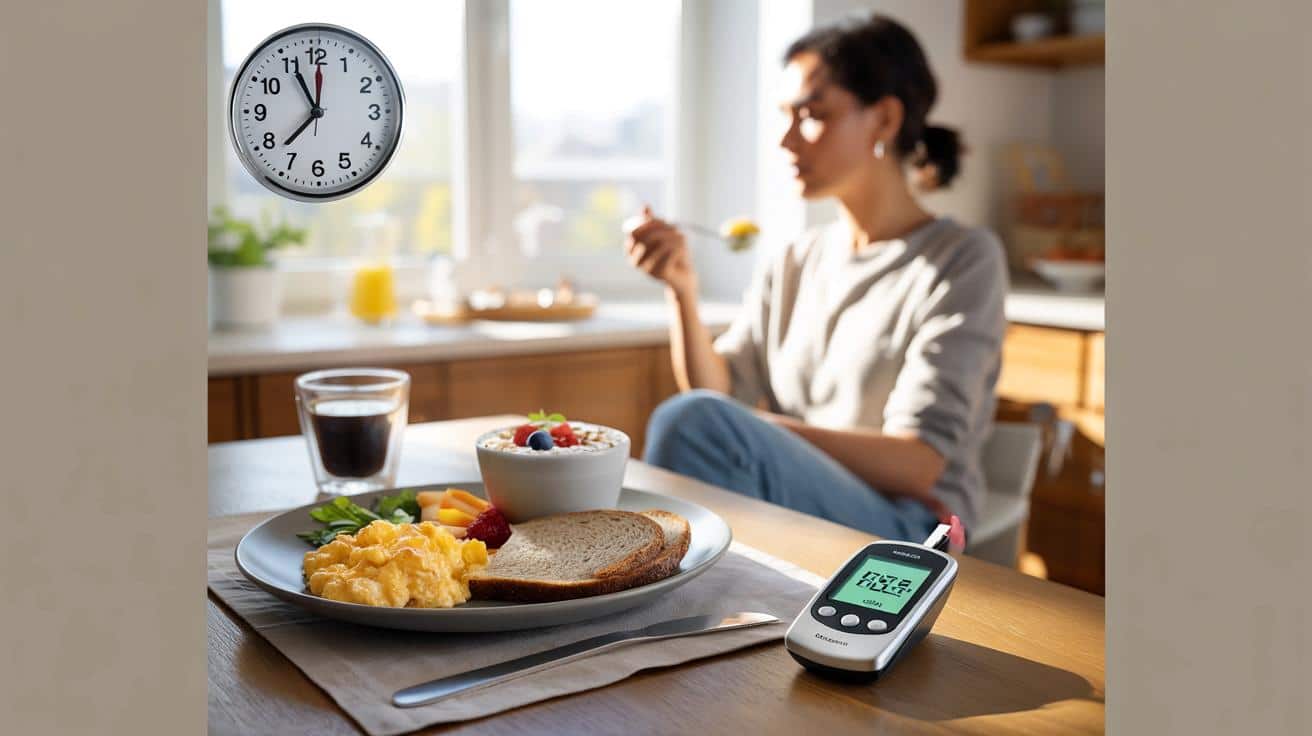 O której godzinie jeść śniadanie, aby skutecznie ustabilizować poziom cukru we krwi?