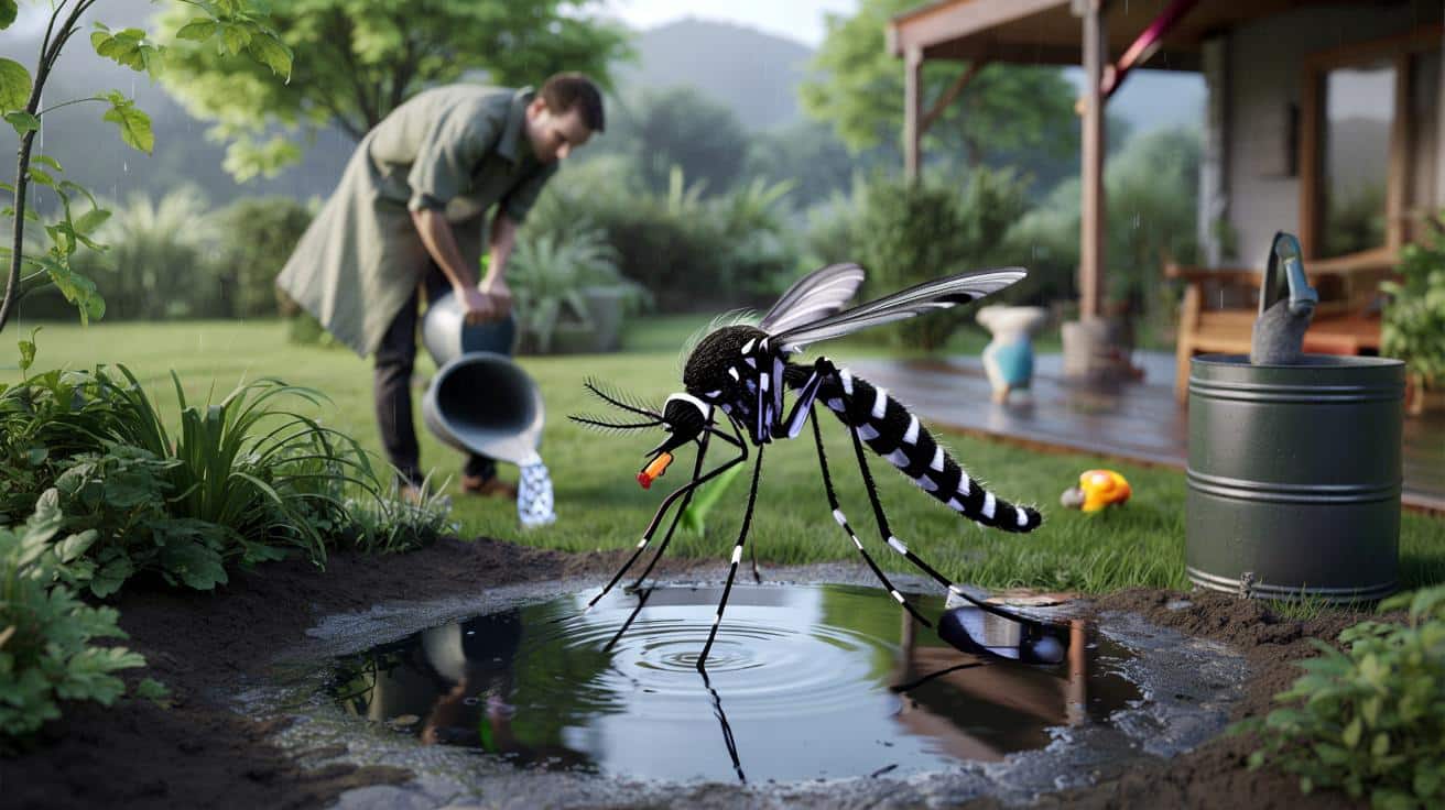 Kiedy komary tygrysie atakują ogród? Ekspert wskazuje kluczowy moment