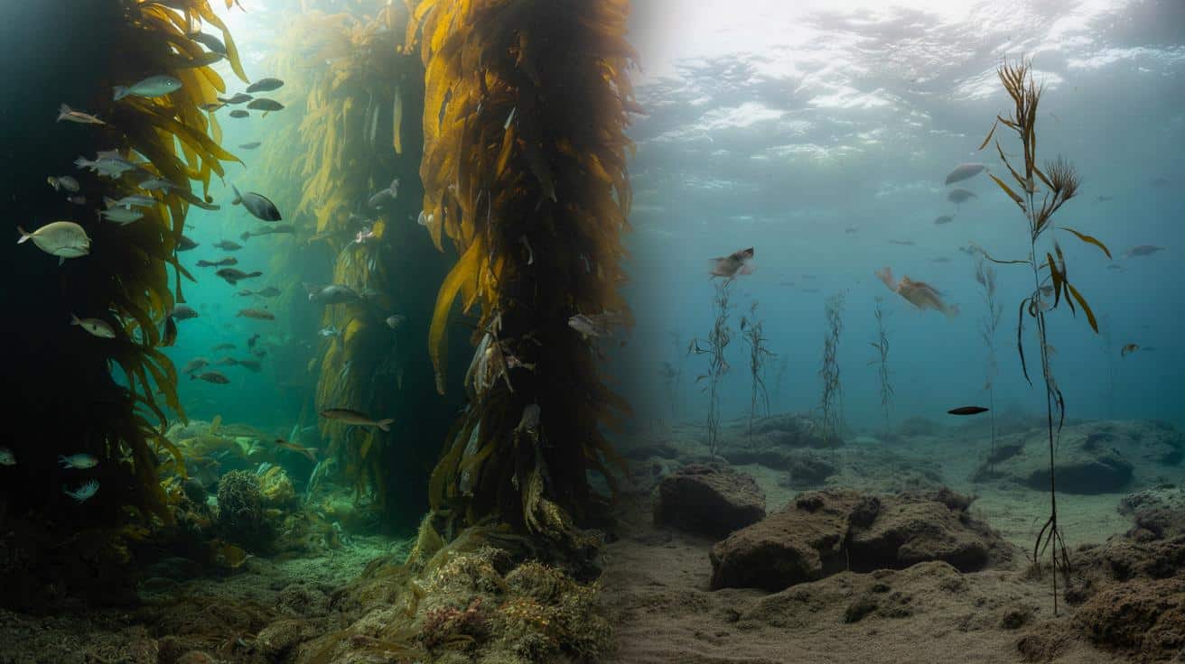 Kiedy ocean się nagrzewa: giną gatunki, a podmorskie lasy znikają