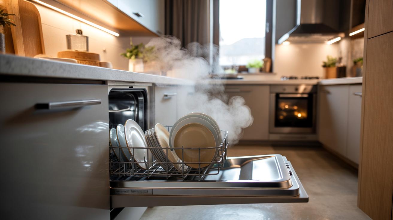 Kiedy otworzyć zmywarkę po myciu? Jeden błąd psuje cały efekt