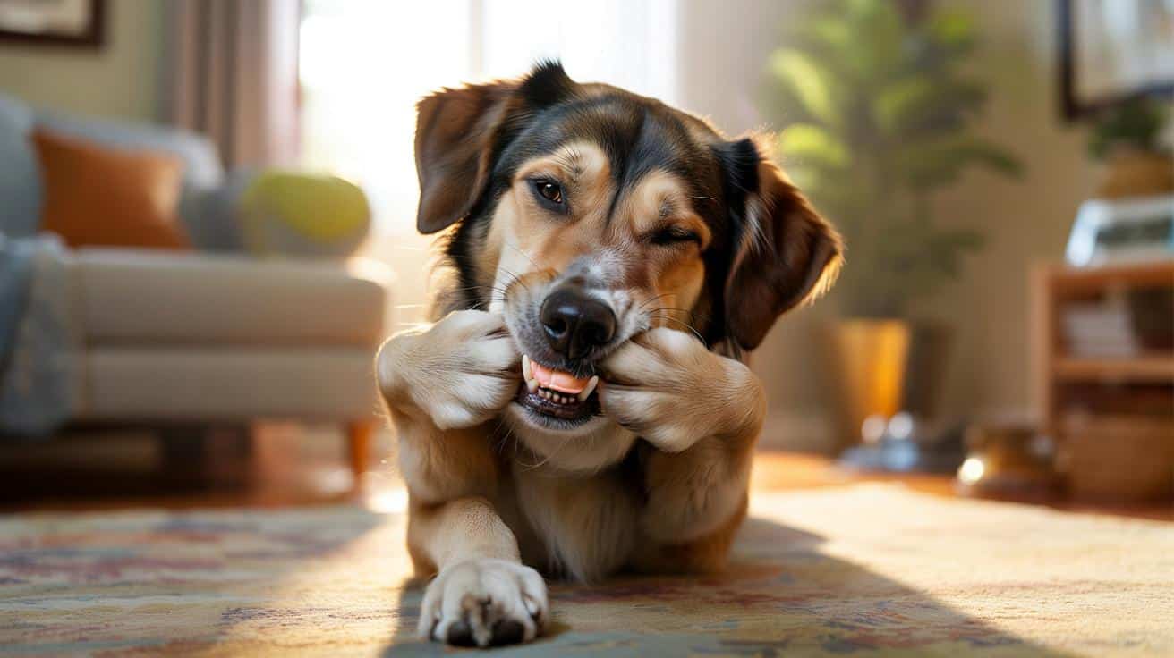 Kiedy pies intensywnie trze pysk łapami? Sygnał, którego nie wolno zignorować