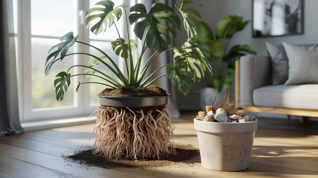 Kiedy przesadzić monsterę? Objawy, których nie wolno zignorować