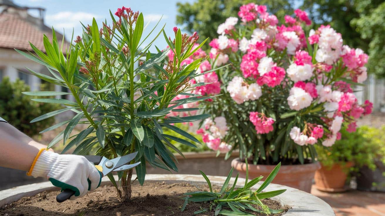 Kiedy przycinać oleandra na wiosnę, żeby kipiał kwiatami latem