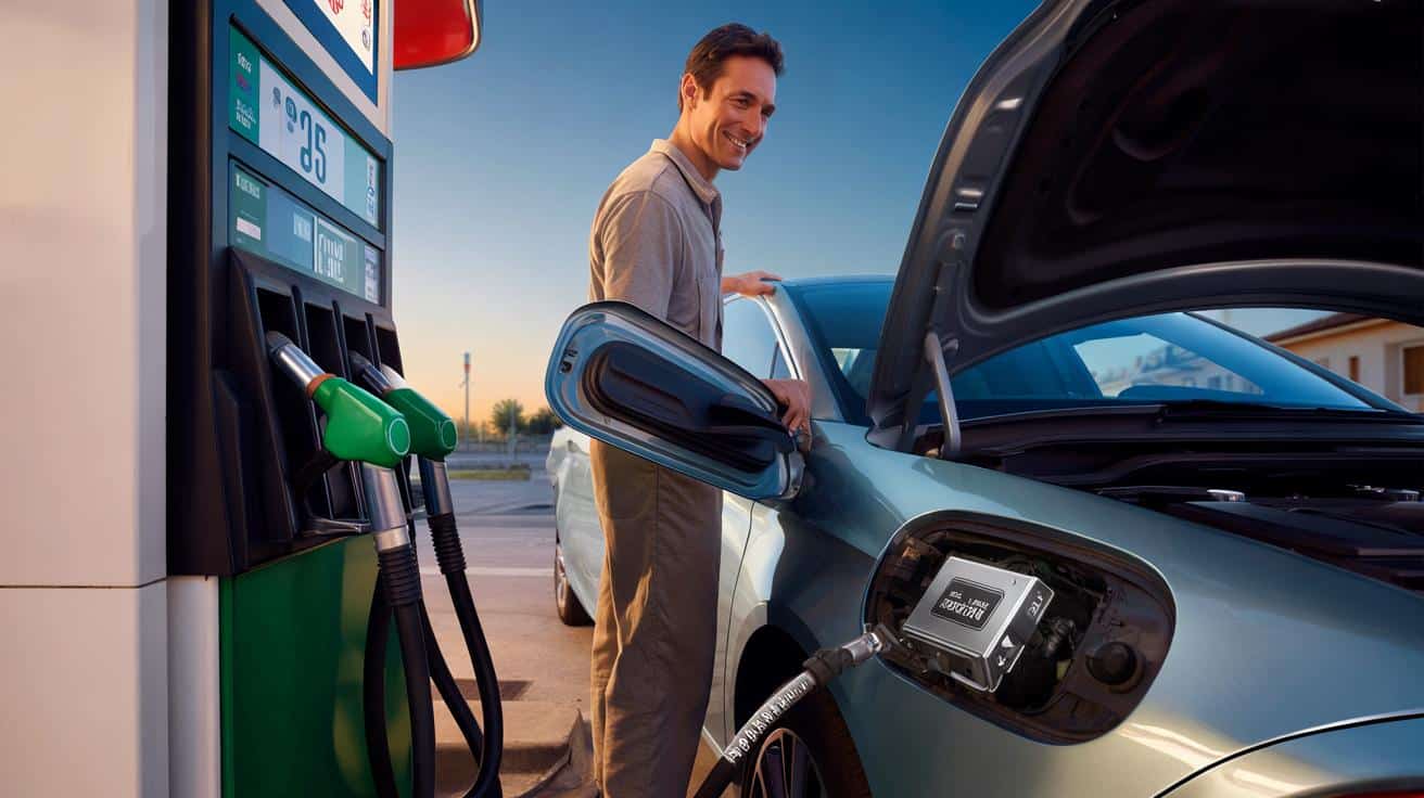 Kierowca założył ten moduł i tankuje prawie dwa razy taniej