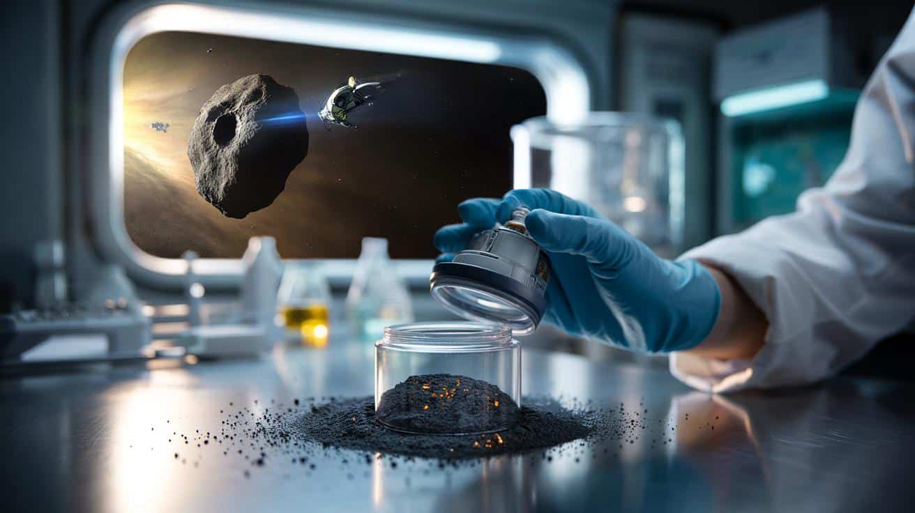 Kilka gramów kosmicznego żwiru może tłumaczyć, skąd się wzięliśmy