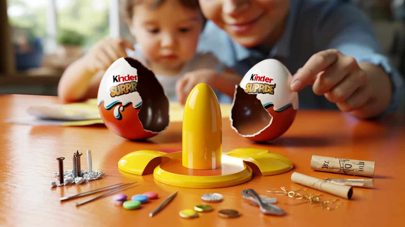 Kinder Niespodzianka: mała żółta kapsułka ma sprytniejsze zadanie, niż myślisz