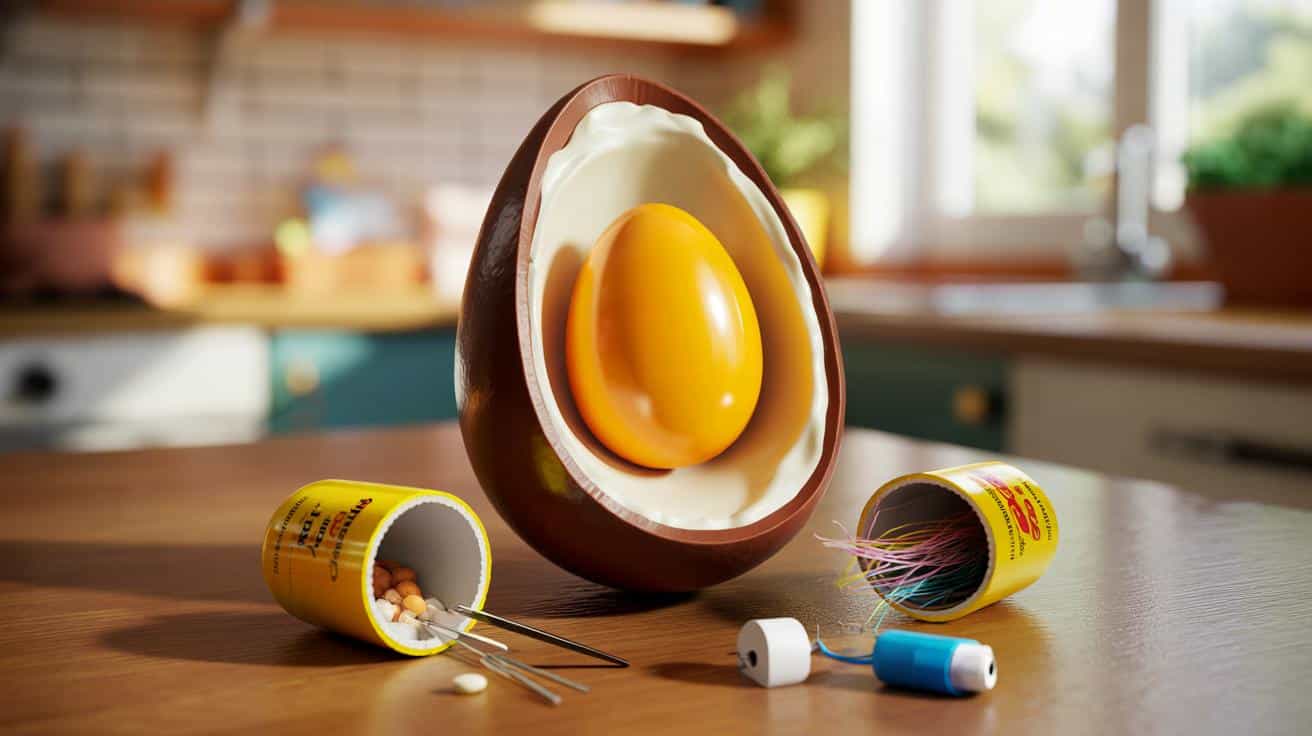 Kinder Niespodzianka: po co tak naprawdę jest żółta kapsułka w środku?