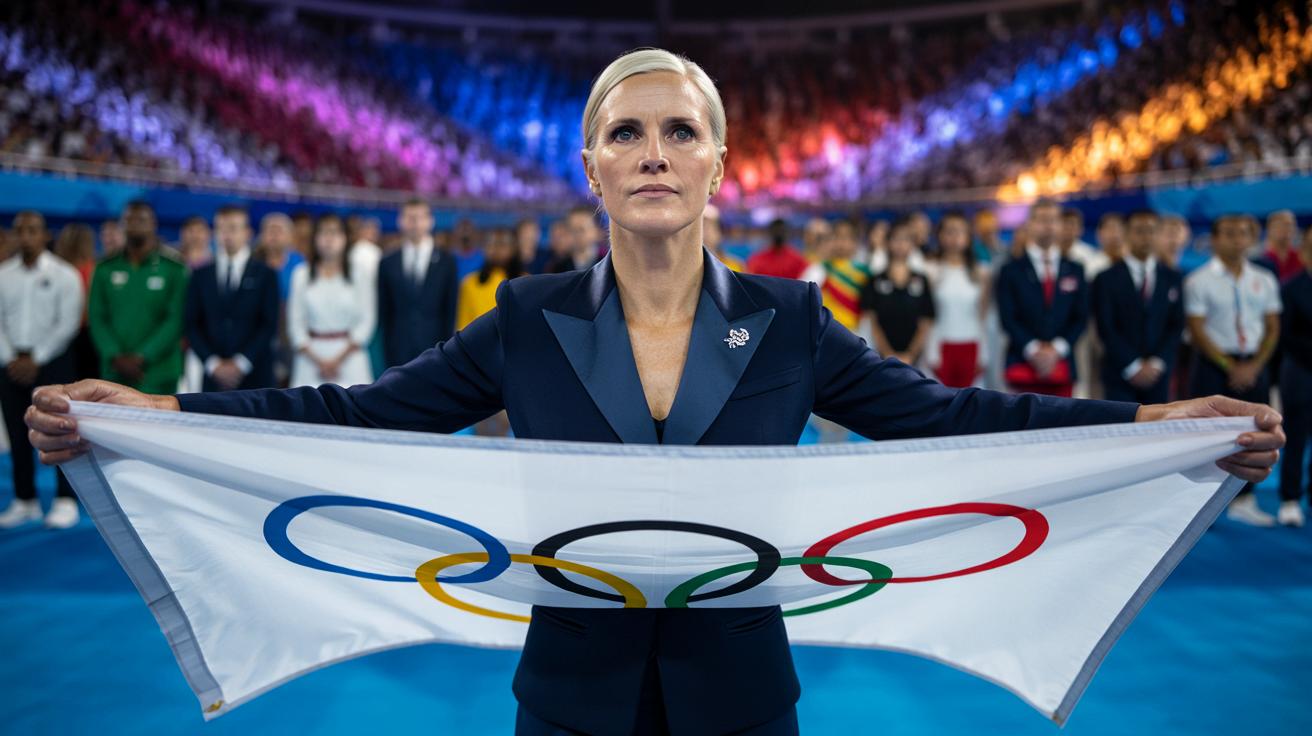 Kirsty Coventry przejmuje flagę olimpijską. Co oznacza ten gest dla igrzysk?