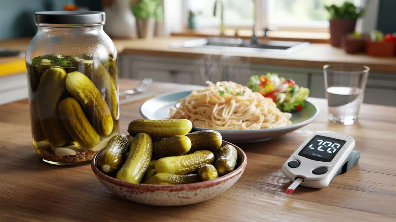 Kiszone ogórki przed makaronem? Prosty trik na spokojny cukier