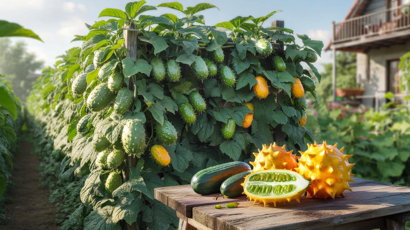 Kiwano zamiast ogórka: afrykańska pnącza na upalne polskie lato