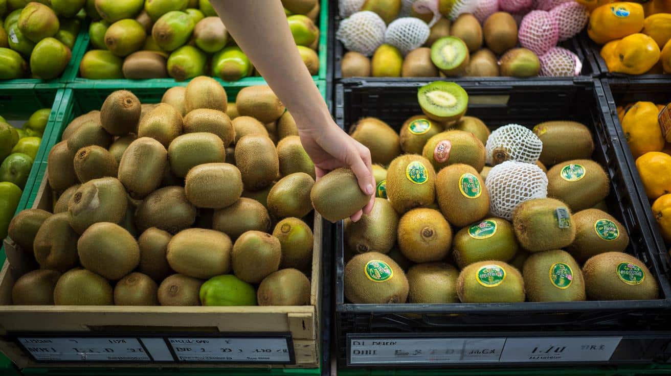 Kiwi w markecie: jeden trik przy półce może podwoić cenę