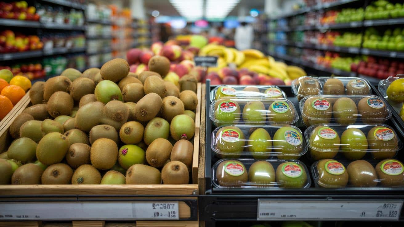 Kiwi w markecie: ten prosty błąd przy opakowaniu podwaja cenę