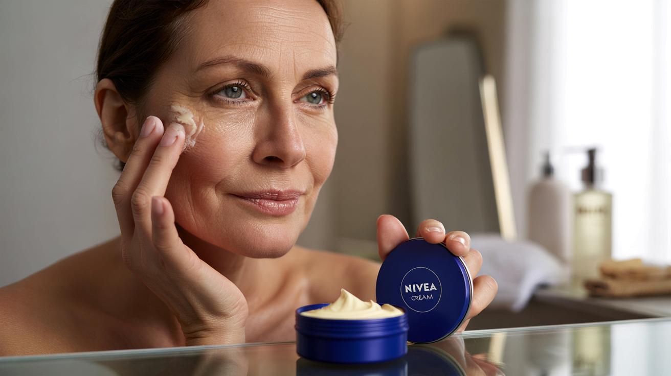 Klasyczna niebieska Nivea po 50. roku życia: hit na zmarszczki czy mit?