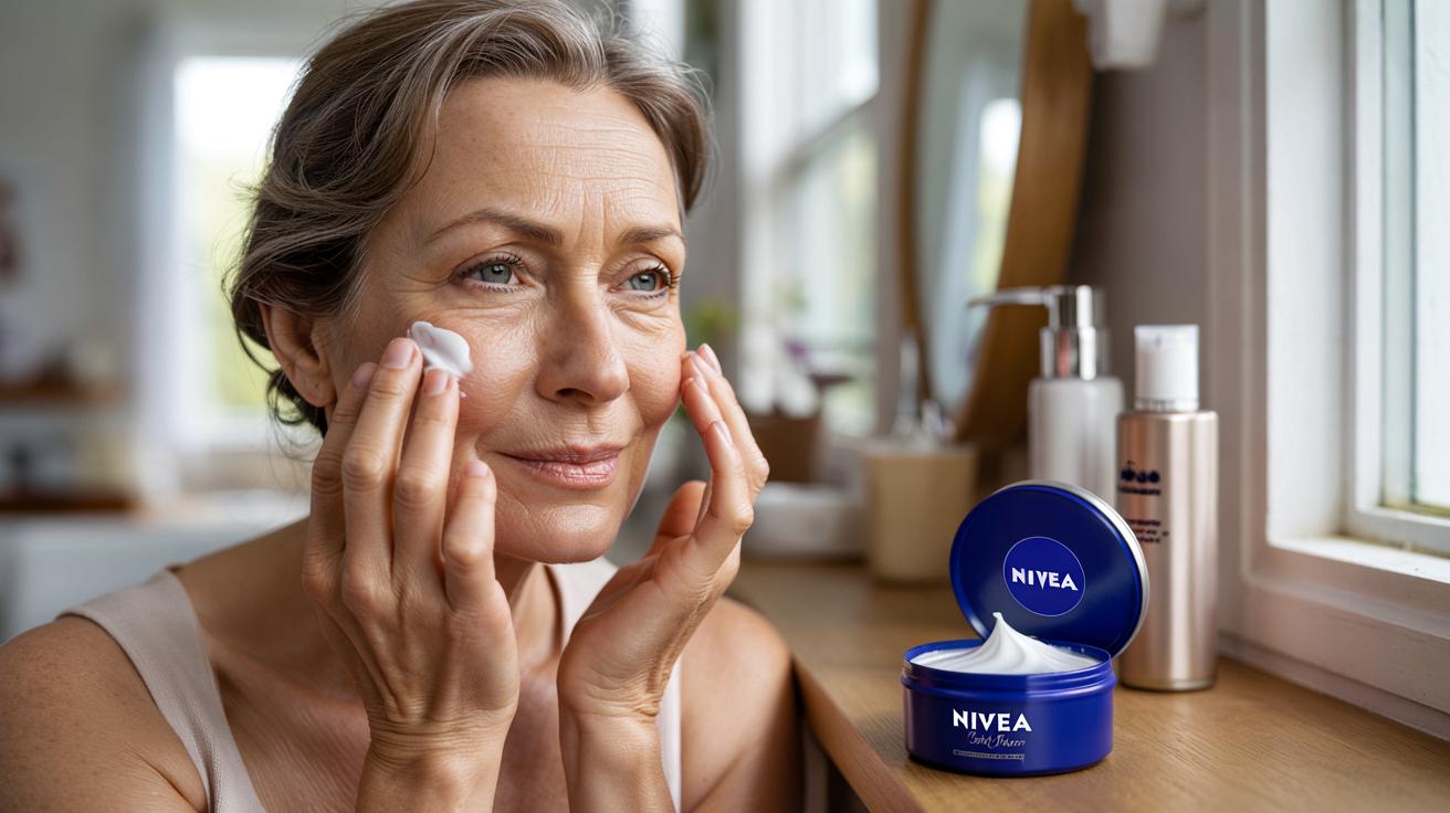 Klasyczna niebieska Nivea po 50. roku życia: hit na zmarszczki czy tylko krem nawilżający?