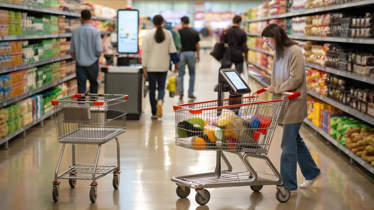 Klasyczne wózki w marketach odchodzą. Sprawdź, co je zastąpi