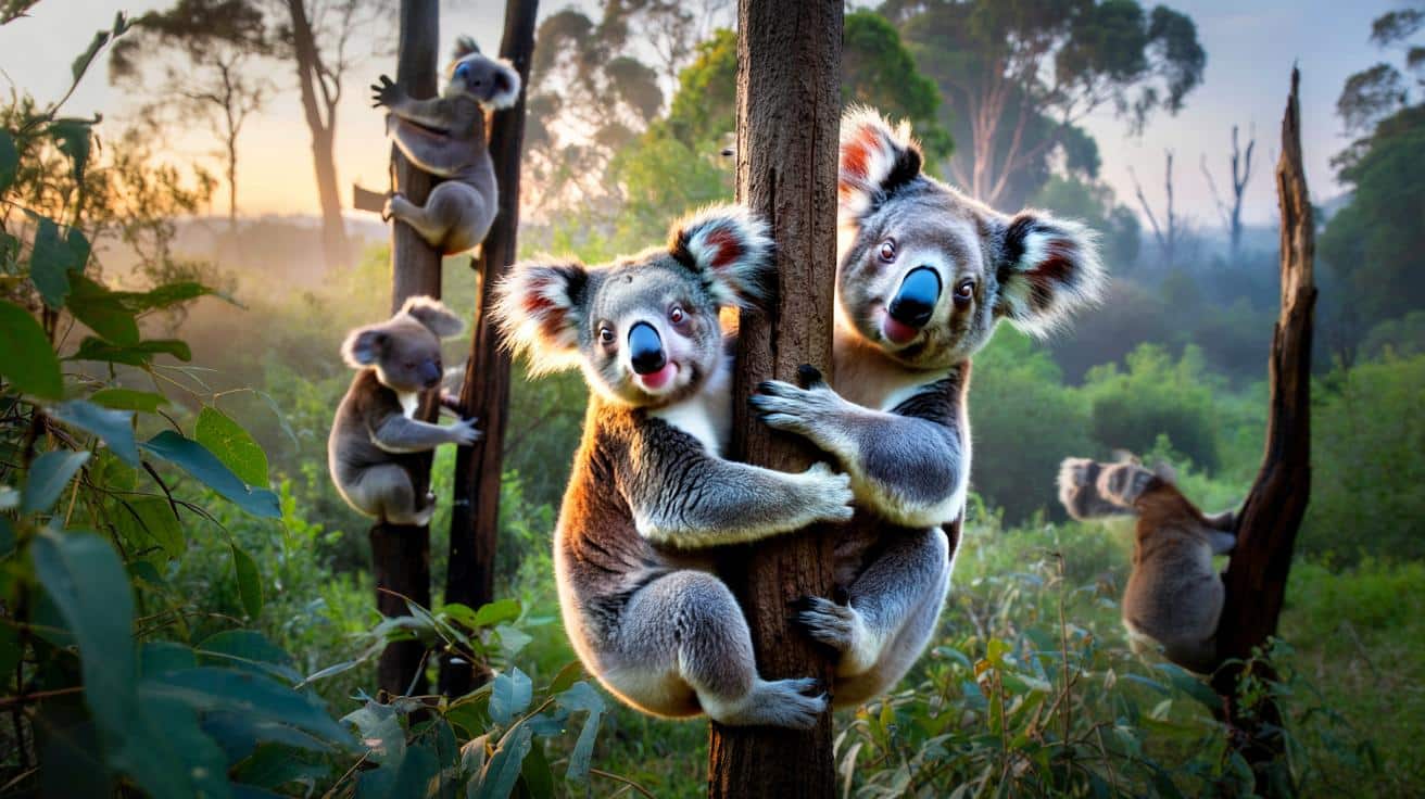 Koale o krok od zagłady. Jak z garstki sztuk zrobił się pół milion populacji