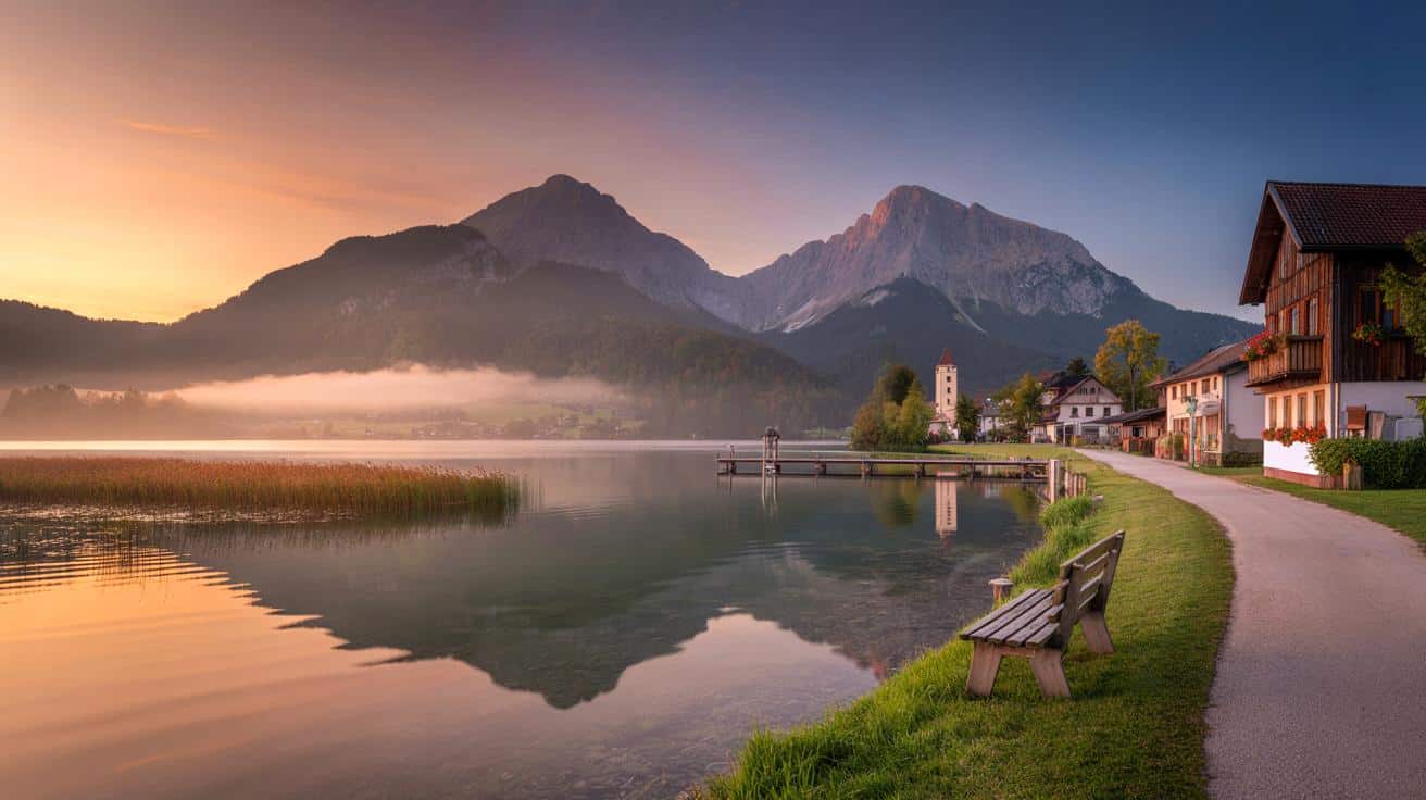 Kochel am See: spokojne miasteczko z widokiem na Alpy godzinę od Monachium