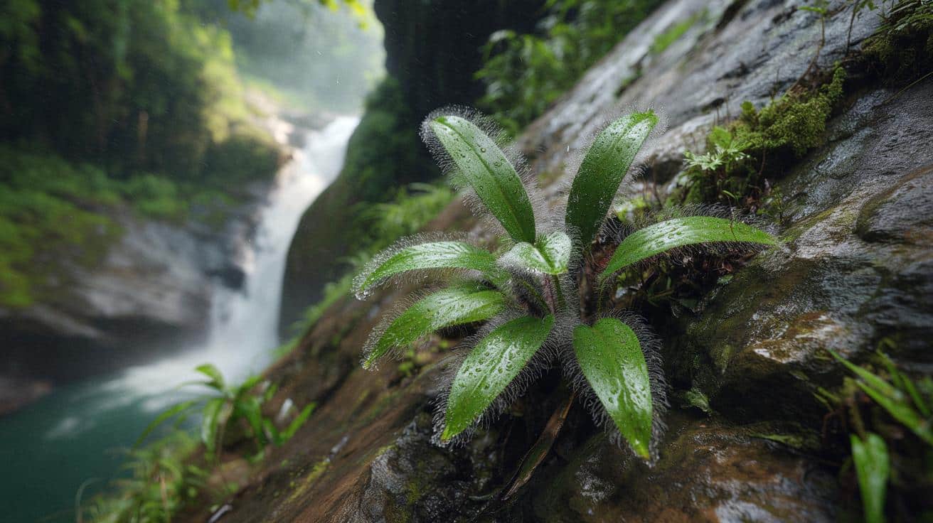 „Kocia językowa roślina” z Sumatry zaskoczyła naukowców i kolekcjonerów