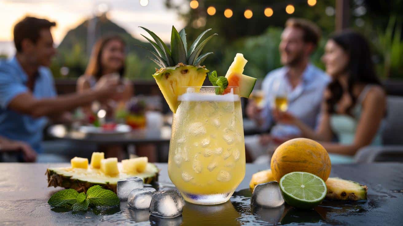 Koktajl ananas z melonem, który zaskoczył wszystkich moich gości