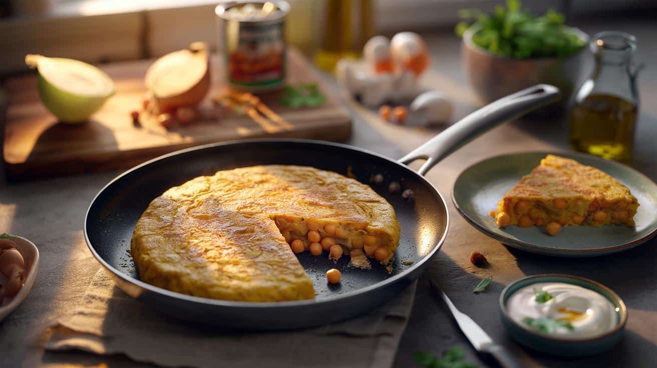 Kolacja z niczego w 15 minut: tortilla z ciecierzycy na leniwy wieczór