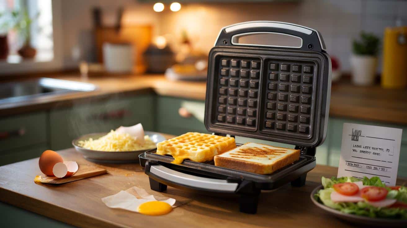 Kolacja za grosze z gaufrownicy: 3 wytrawne hity na dziś wieczór