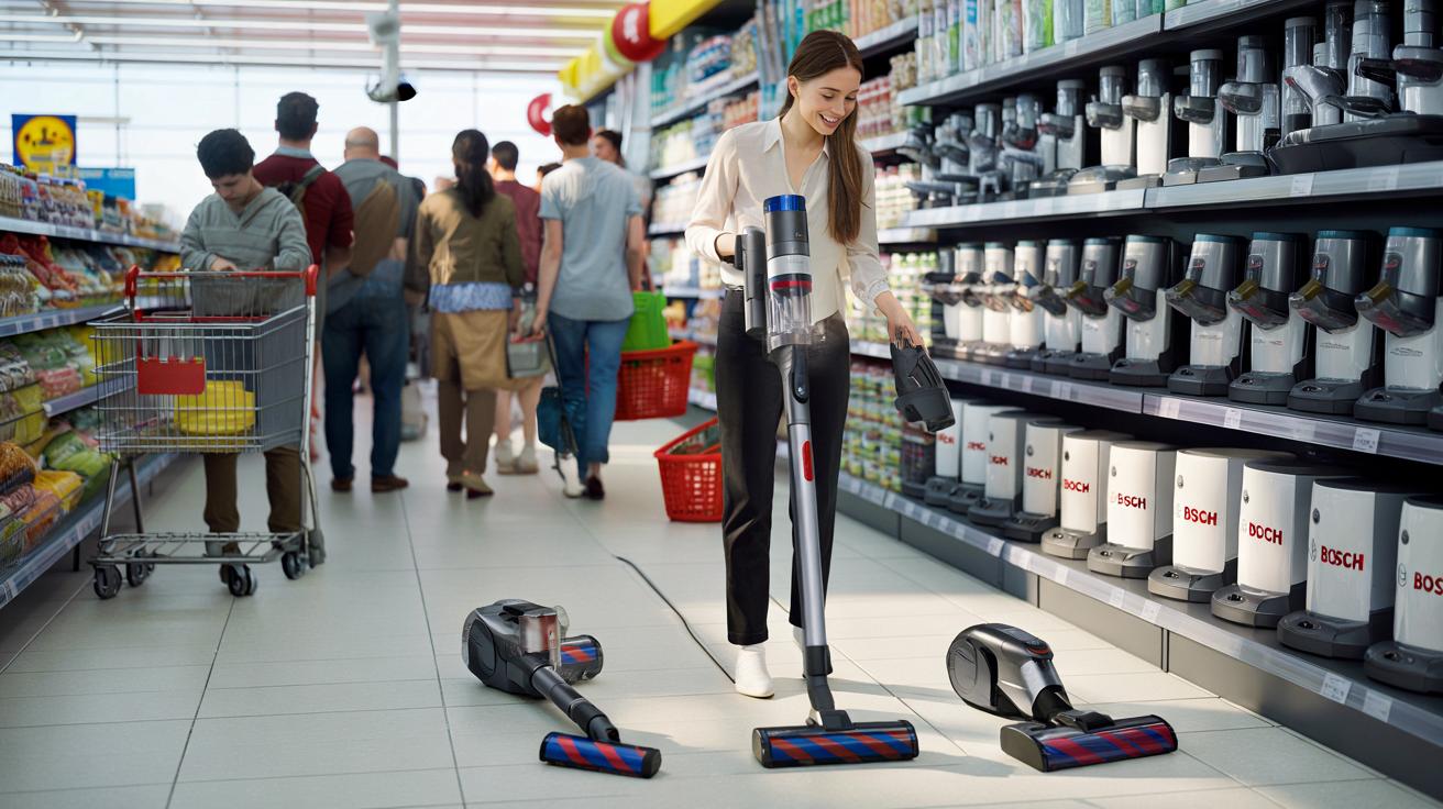 Kolejki w Lidlu po odkurzacz 3‑w‑1 Bosch. Co ma w sobie ten hit?