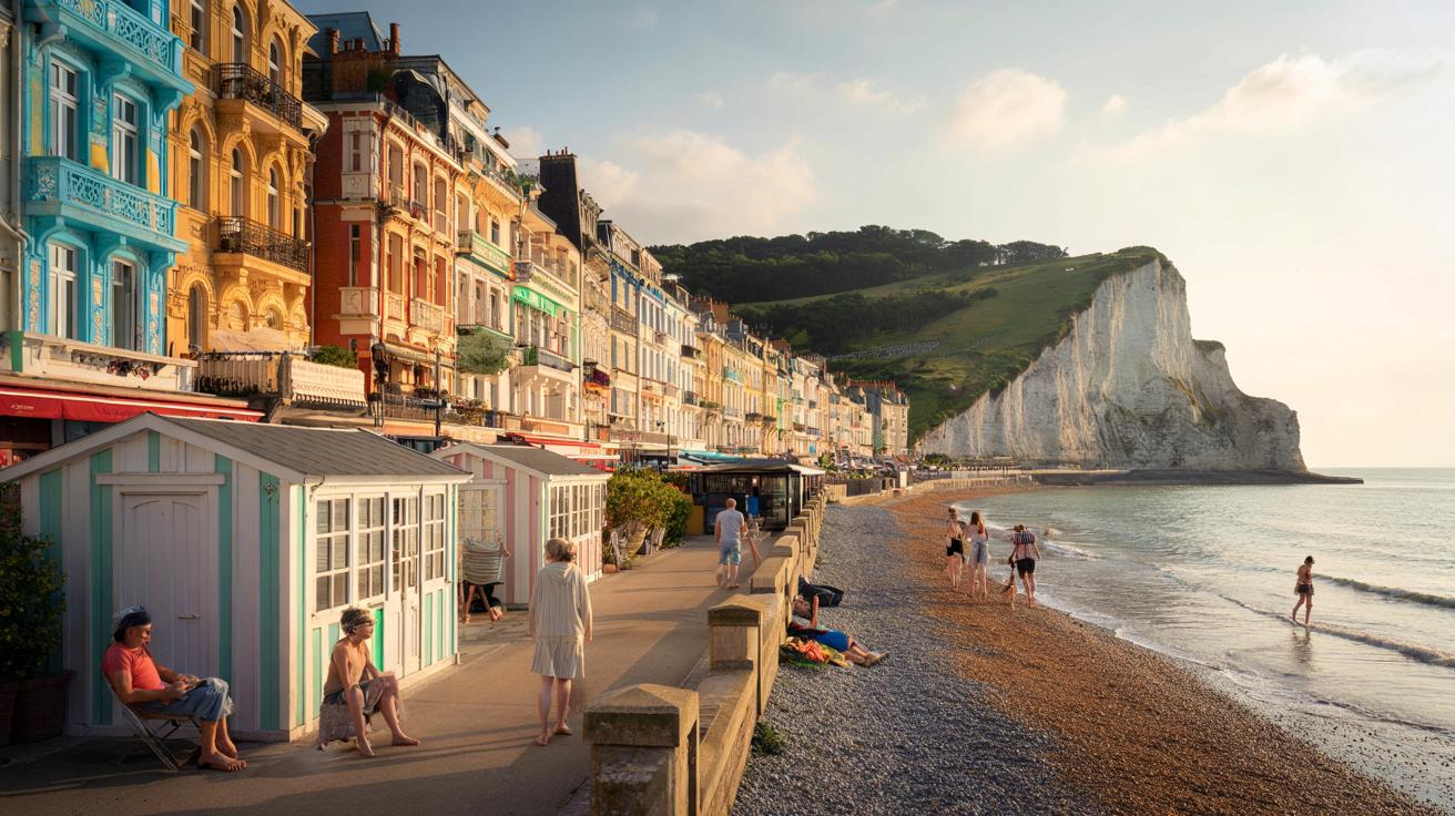 Kolorowa perełka nad kanałem La Manche. Ten francuski kurort okrzyknięto hitem lata 2026
