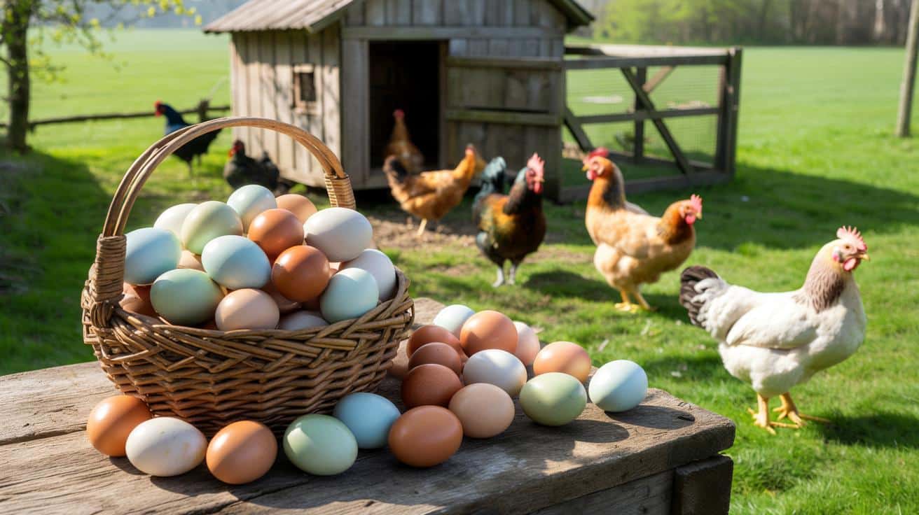Kolorowe jajka w przydomowym kurniku: jakie rasy kur wybrać?